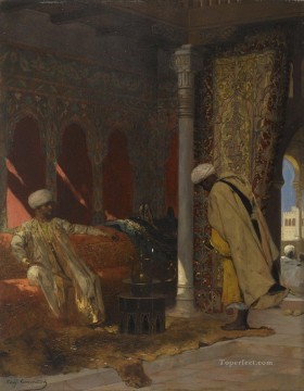 Árabe Painting - La Orden del Gran Visir Jean Joseph Benjamin Constant Araber